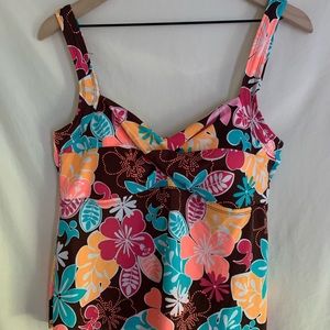 Kim Rogers Tankini Top, size 18W. $18